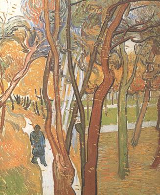 The Walk:Falling Leaves (nn04), Vincent Van Gogh